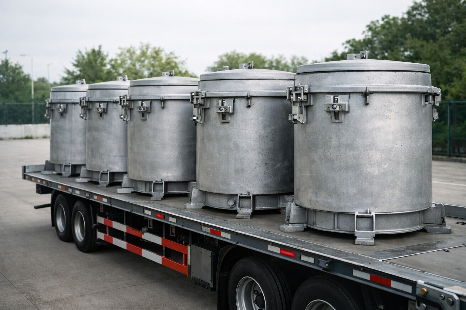 Molten aluminum handling in a production facility